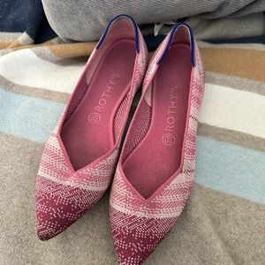 GUC ROTHYS Pink Points Sz 10